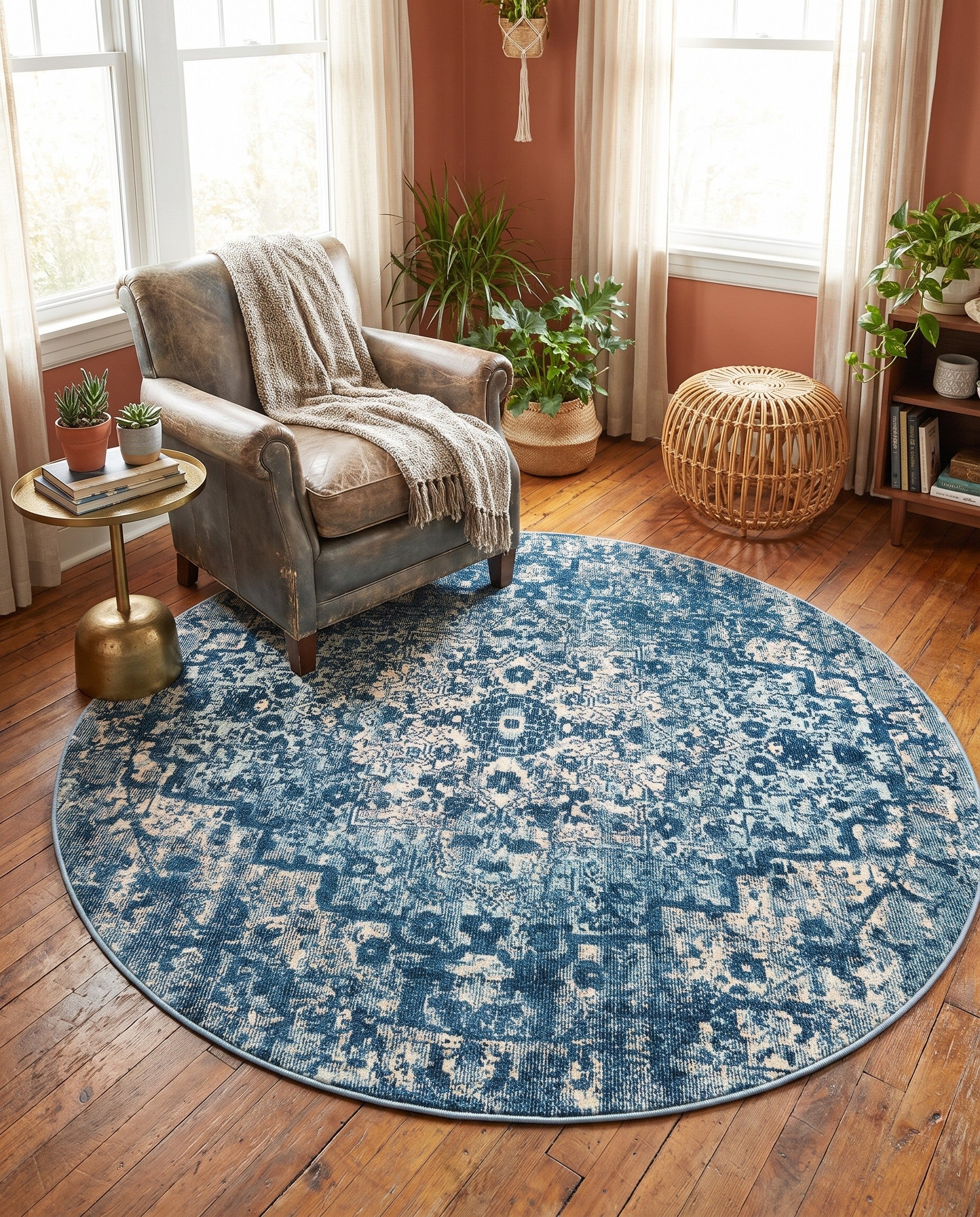 7' x 7' Amulet Round Rug