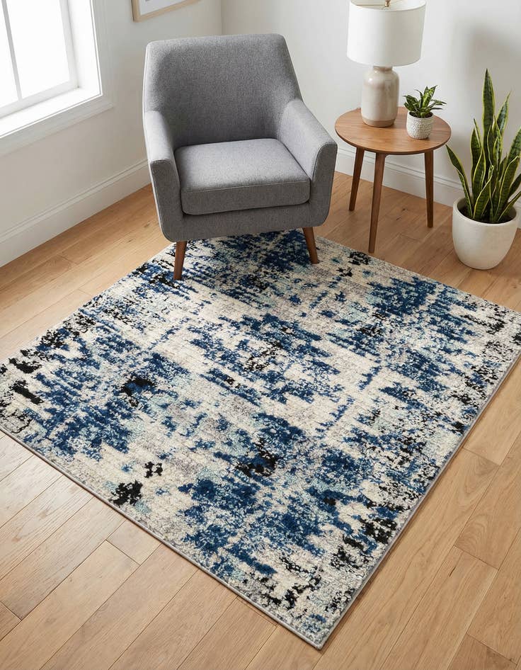 Detail image of 4' x 4' Tucson Square Rug