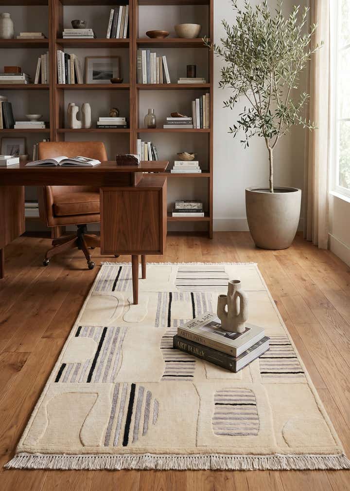 3' x 5' Hand Knotted Darya Wool Rug