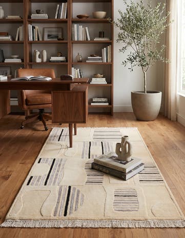 3' x 5' Hand Knotted Darya Wool Rug