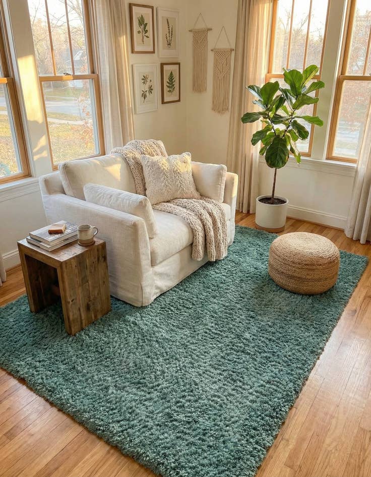 Detail image of 7' x 10' Infinity Shag Rug