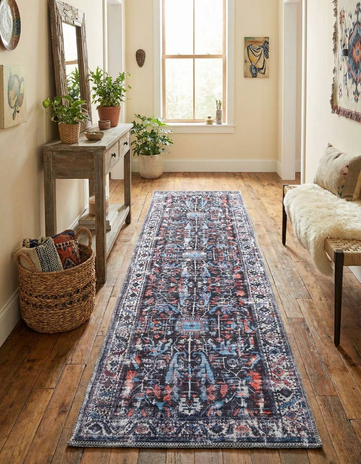 Detail image of 2' x 7' 10  Washable Mangata Runner Rug