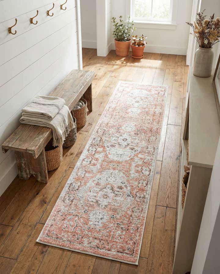 60cm x 215cm Madeline Vintage Läufer Teppich