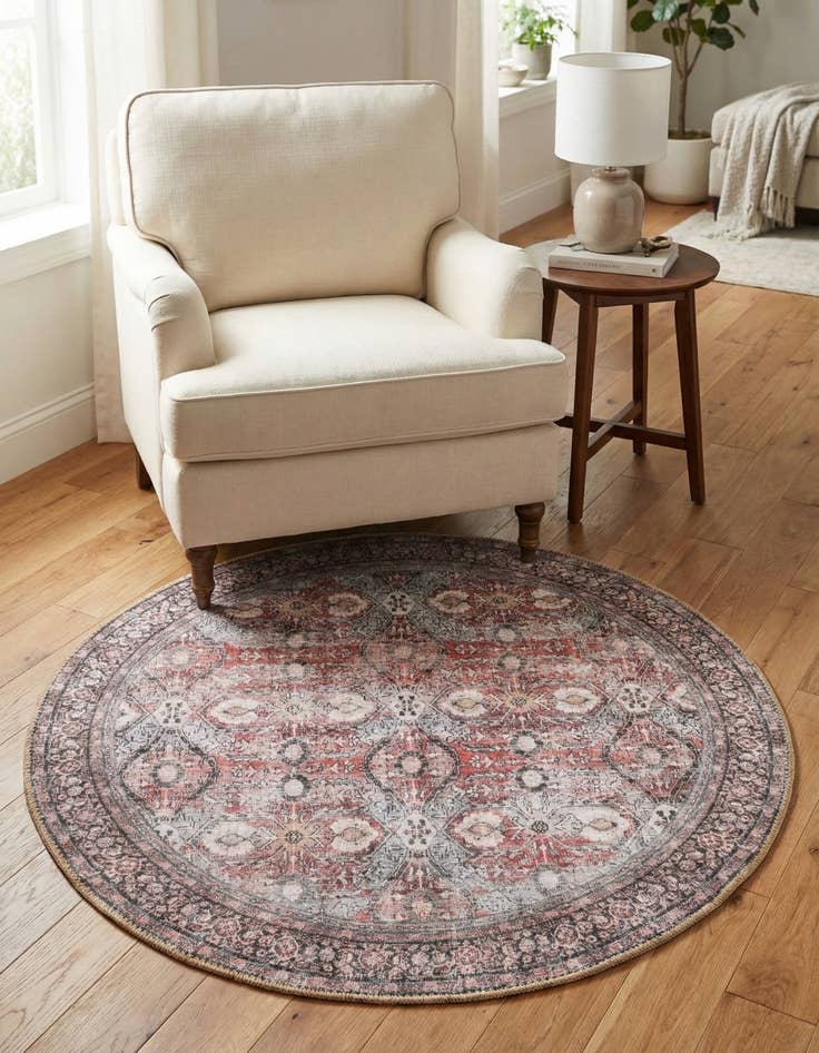 Detail image of 3' 6 x 3' 6 Timeless Round Rug