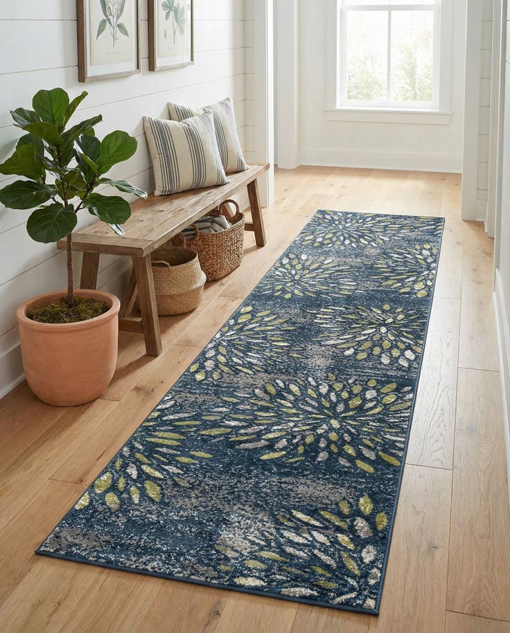 Detail image of 2' 7 x 12' Charleston Runner Rug