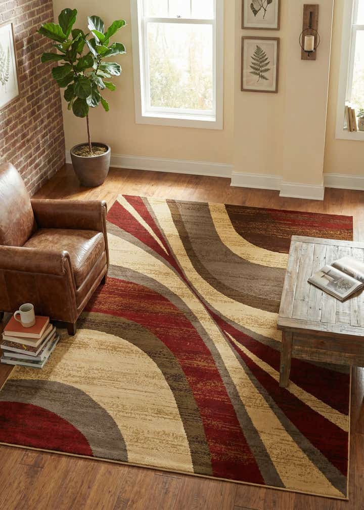 7' x 10' Coffee Shop Rug