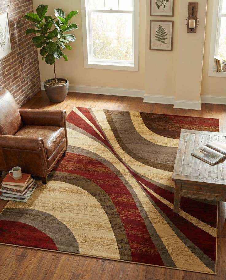 Detail image of 7' x 10' Coffee Shop Rug