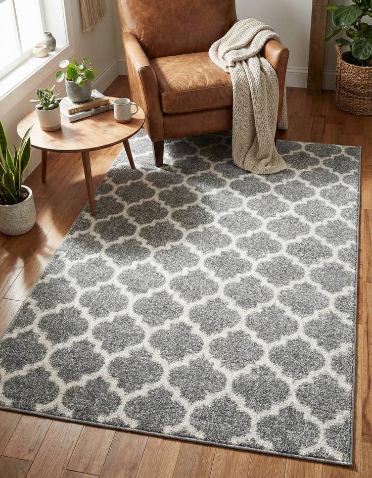 Detail image of 3' x 5' 3 Lattice Rug