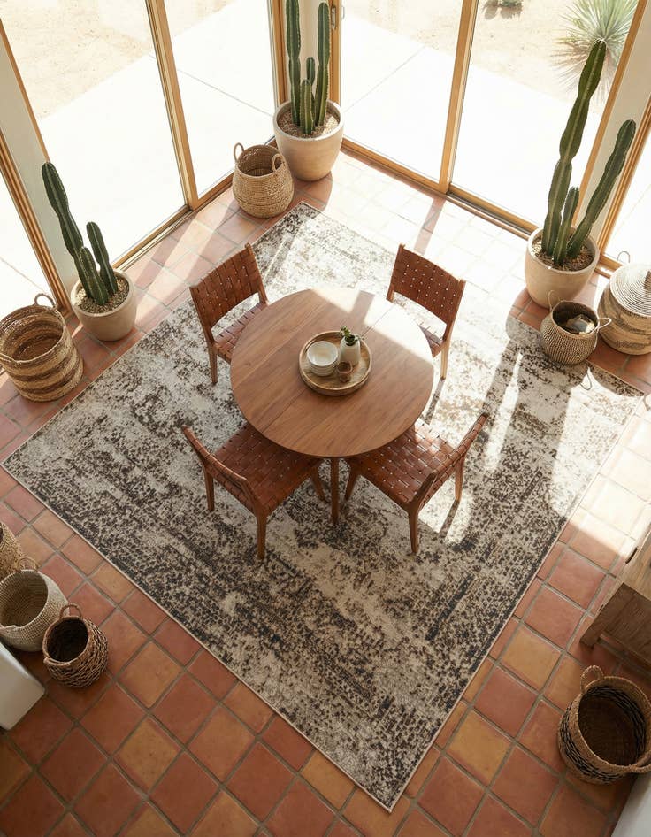 Detail image of 8' x 8' Mojave Square Rug