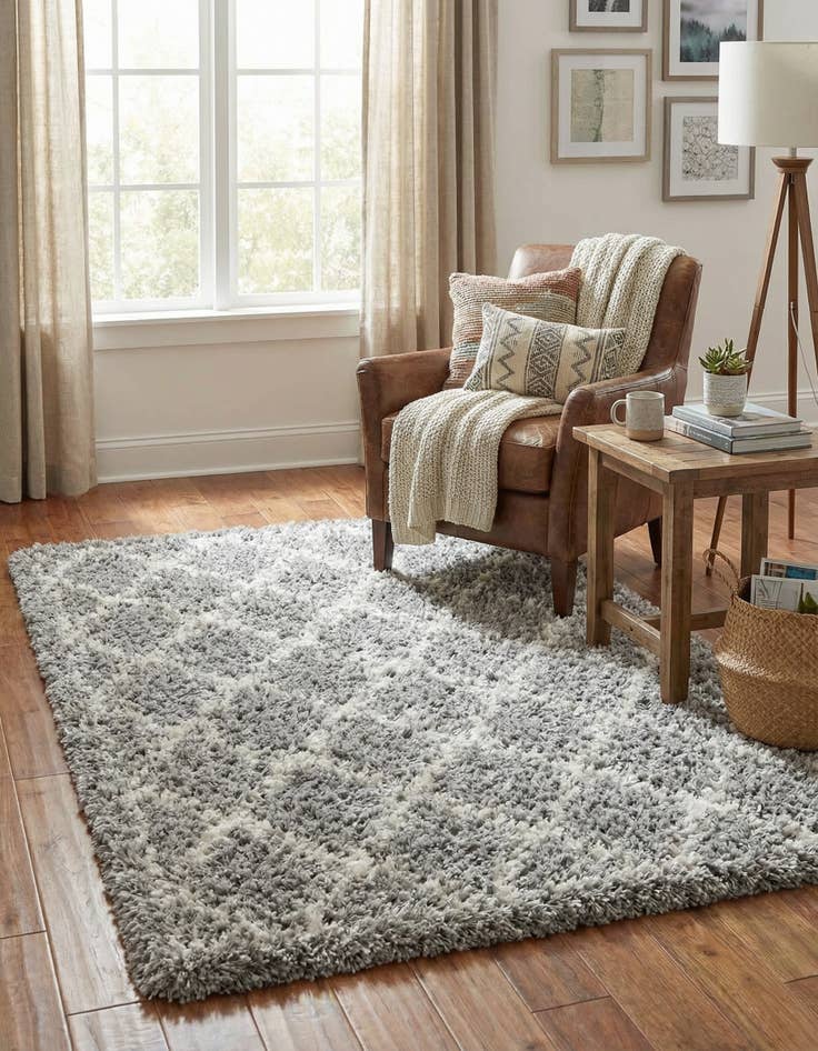 Detail image of 4' x 6' Infinity Shag Rug