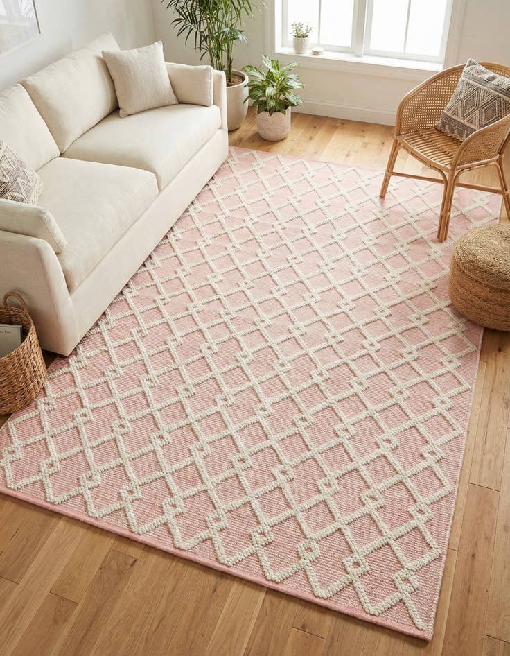 Detail image of 6' 1 x 9' Hand Knotted Jill Zarin Dorset Rug