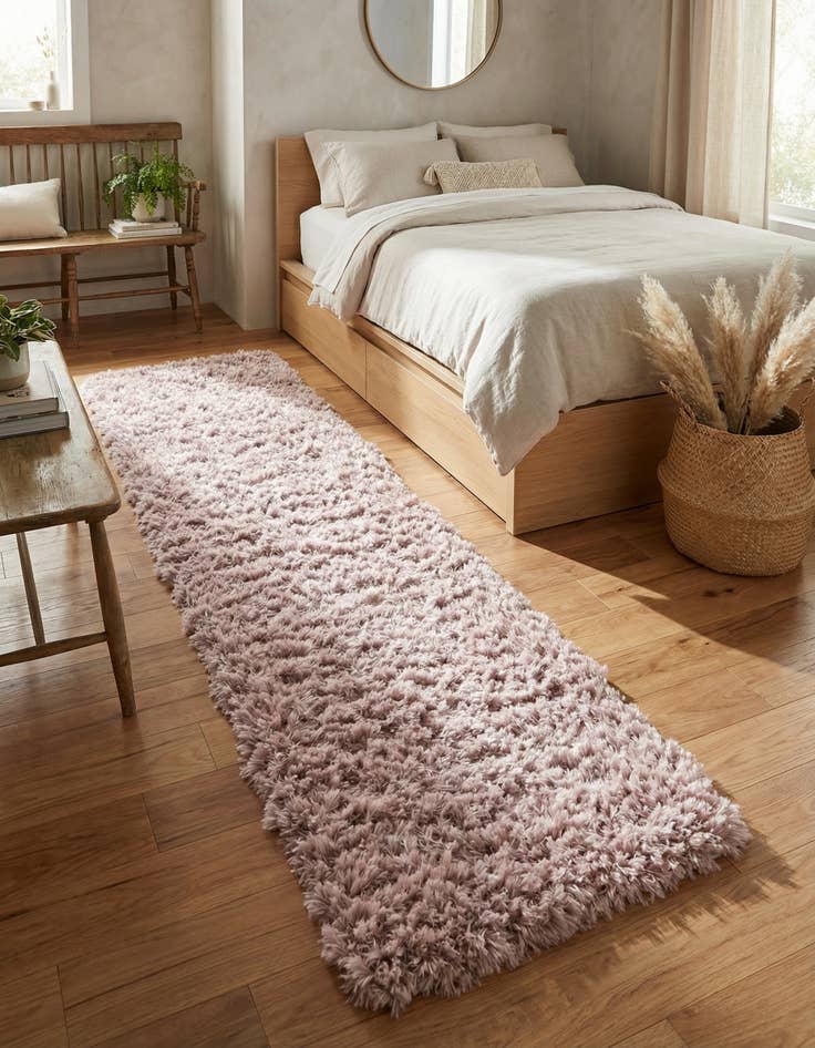 Detail image of 2' x 6' Marilyn Monroe&trade; Shag Runner Rug