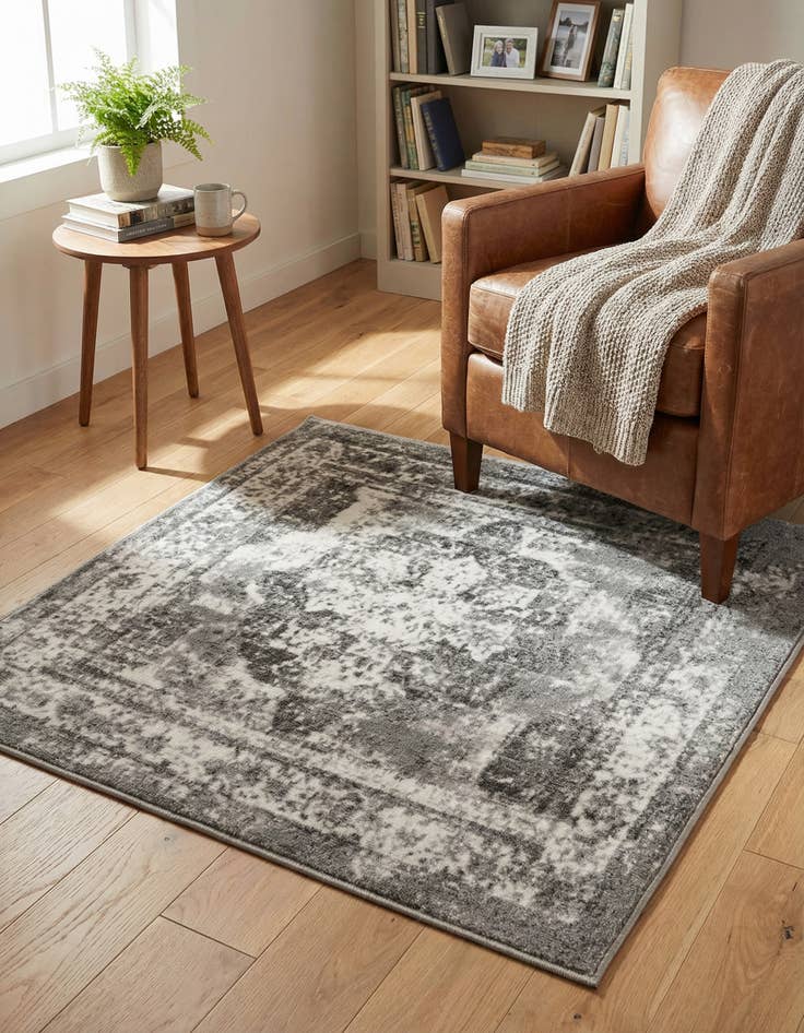 Detail image of 3' x 3' Monte Carlo Square Rug