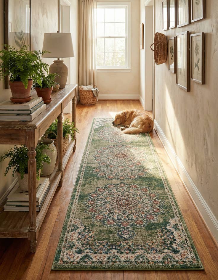 Detail image of 2' 7 x 10' Isabella Runner Rug