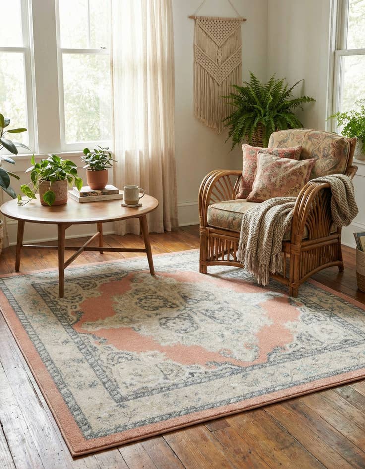 Detail image of 5' x 5' Parker Square Rug