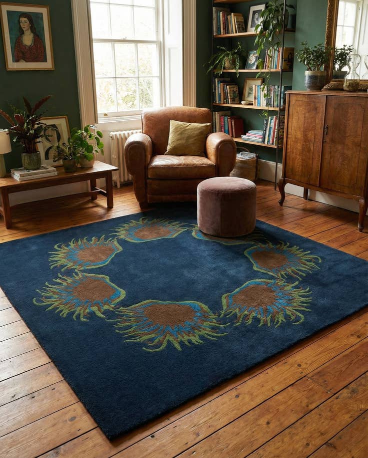 Detail image of 7' 7 x 7' 7 Luna Square Rug