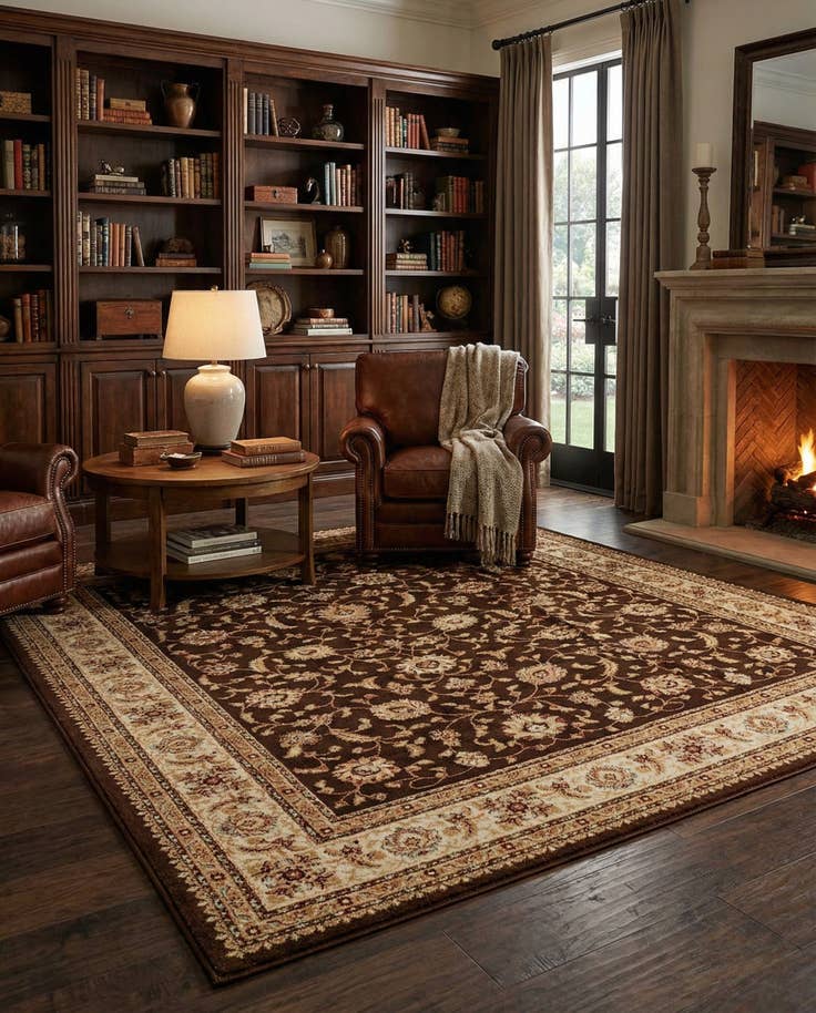 Detail image of 9' x 12' Classic Agra Rug