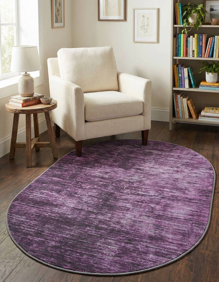 Detail image of 3' 6 x 5' 6 Asha Oval Rug