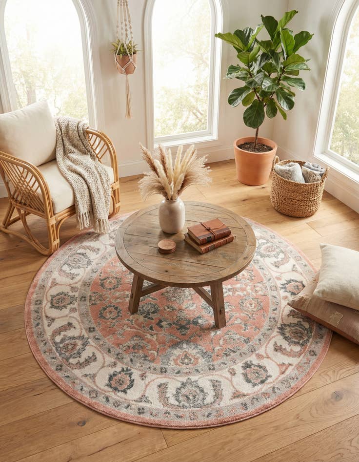 Detail image of 7' x 7' Aurelia Round Rug