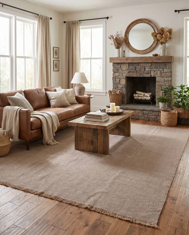 Detail image of 10' 6 x 14' 1 Cottage Farm Rug