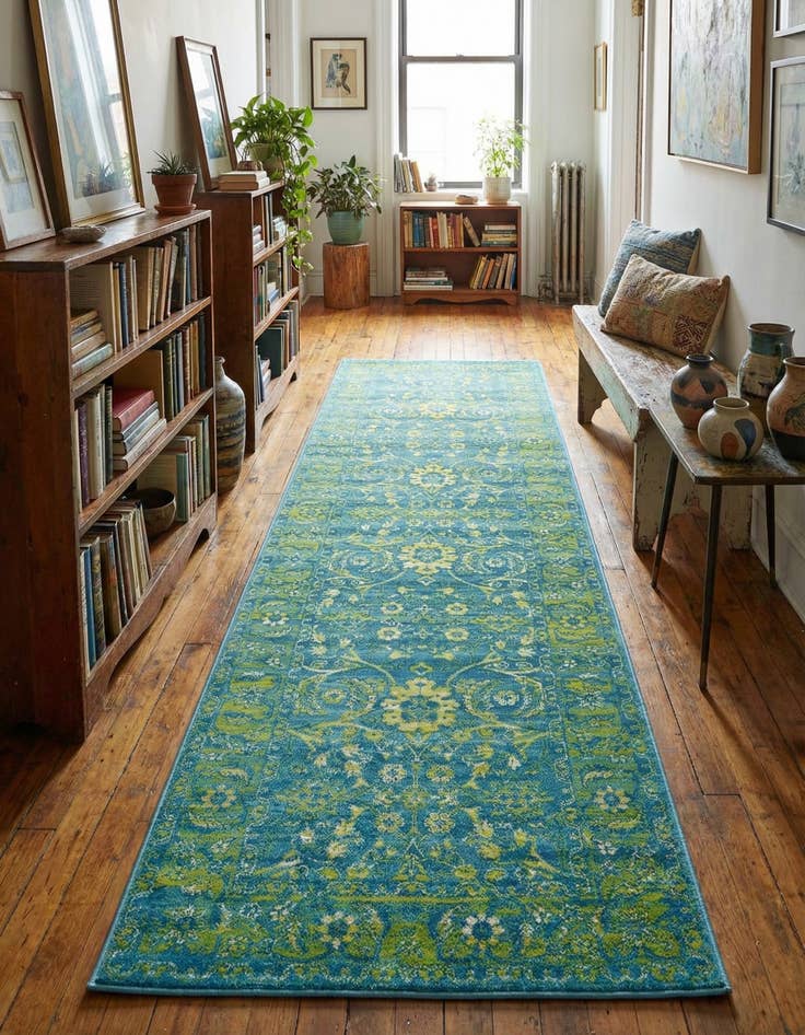 Detail image of 3' x 9' 10 Ankara Runner Rug
