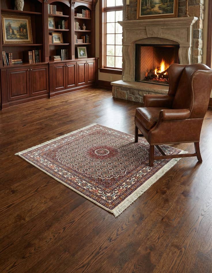 Detail image of 4' x 4' Mood Wool Square Rug