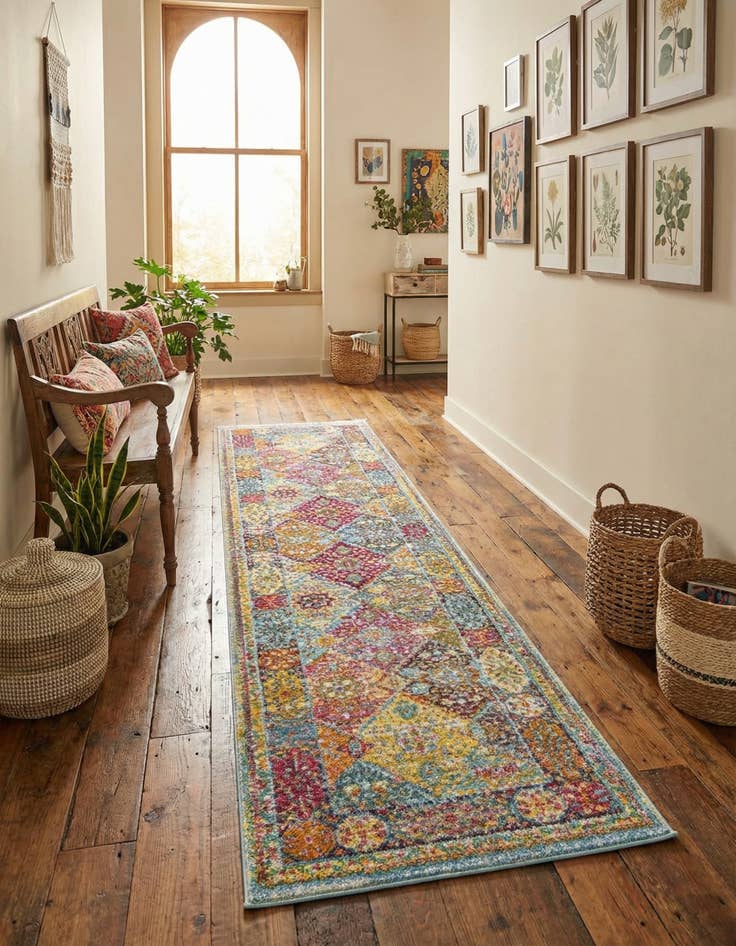 Detail image of 2' x 8' Santiago Runner Rug