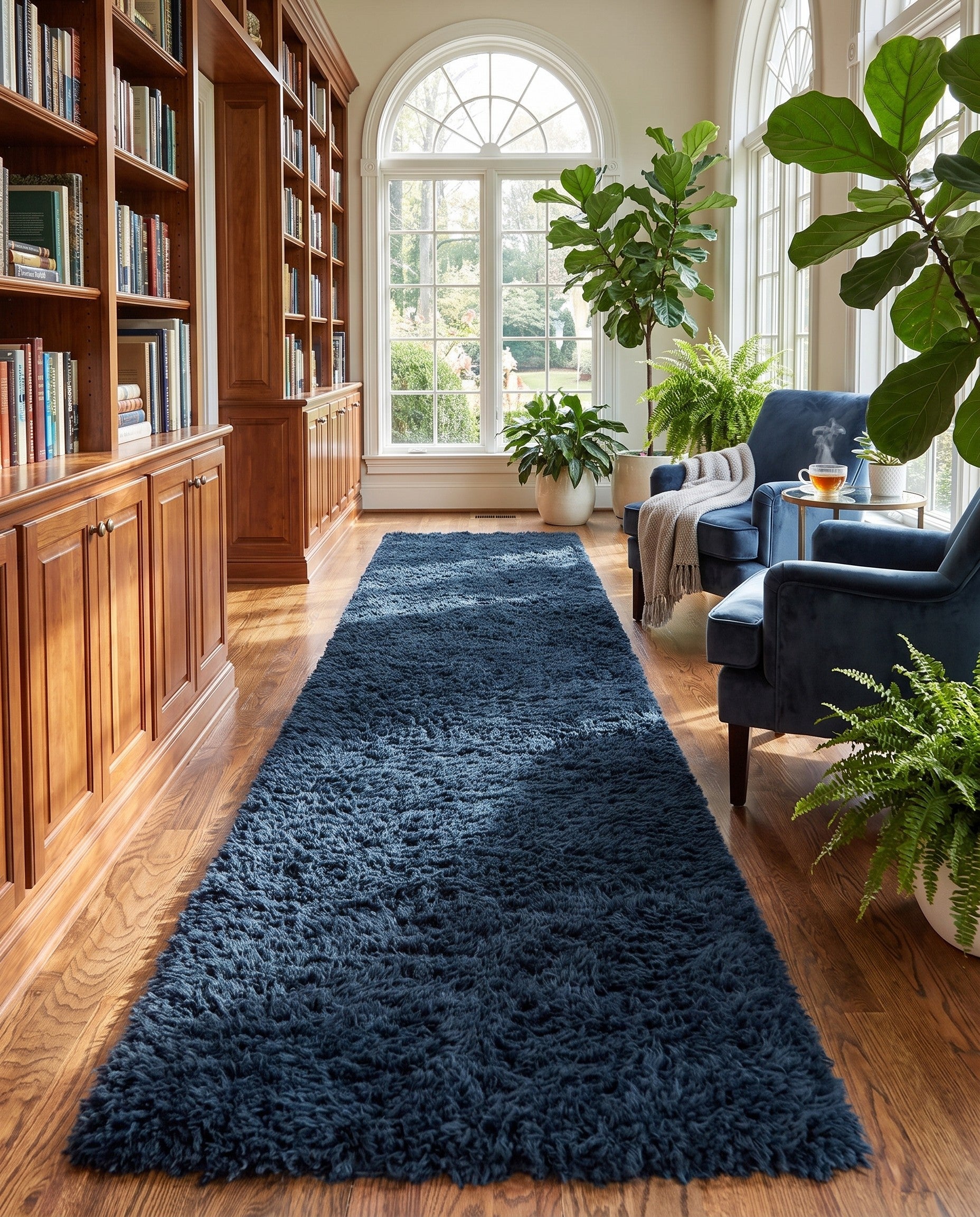 2' 7 x 12' Infinity Shag Runner Rug