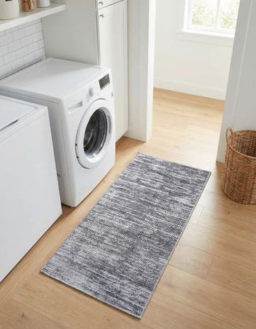 Gray Asha Runner Rug
