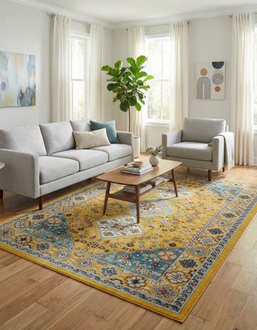 6' x 9' Kamala Washable Rug