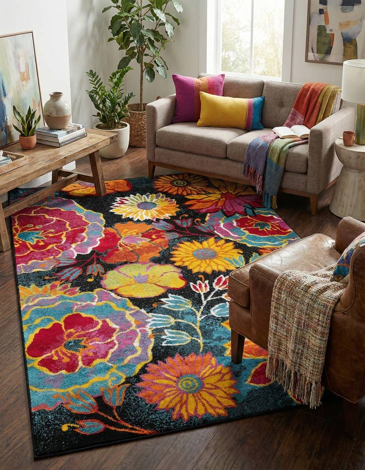 Detail image of 5' x 8' Florence Rug