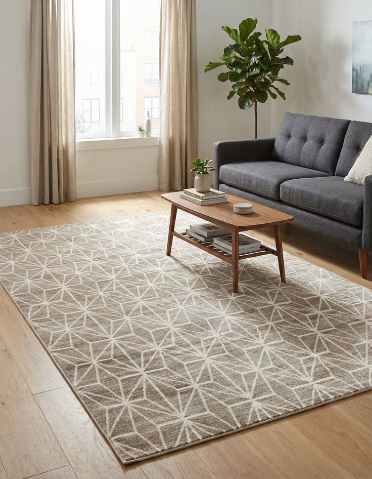 Detail image of Jill Zarin 5' x 8' Uptown Fifth Avenue Rug