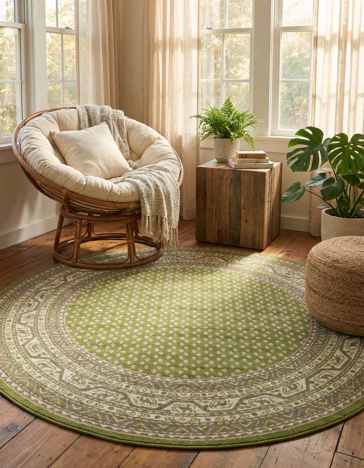 Detail image of  8' x 8' SoHo Round Rug