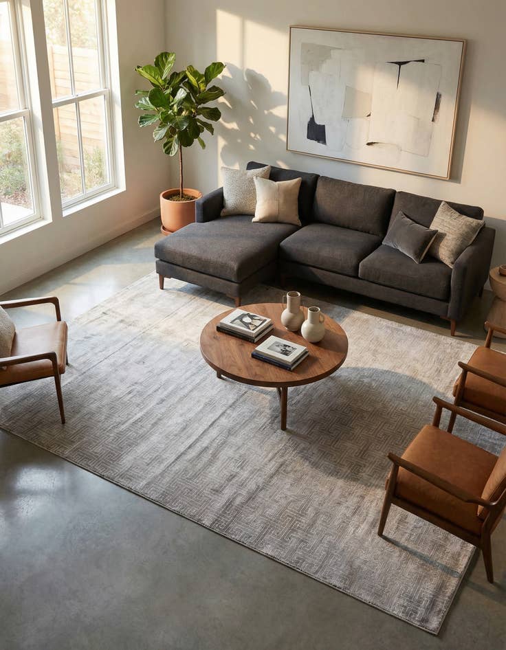 Detail image of 9' x 12' 2 Uptown Park Avenue Rug