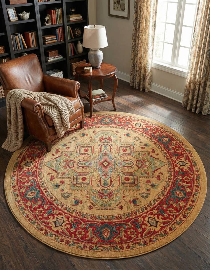 Detail image of 8' x 8' Sara Round Rug