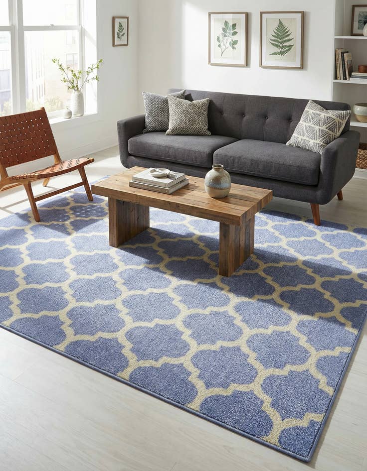 Detail image of 6' x 9' Lattice Rug