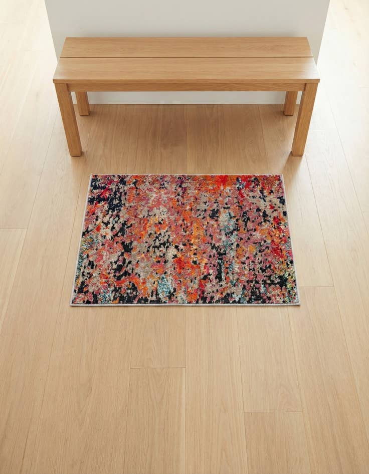 Detail image of 2' 2 x 3' Washable Vivid Rug