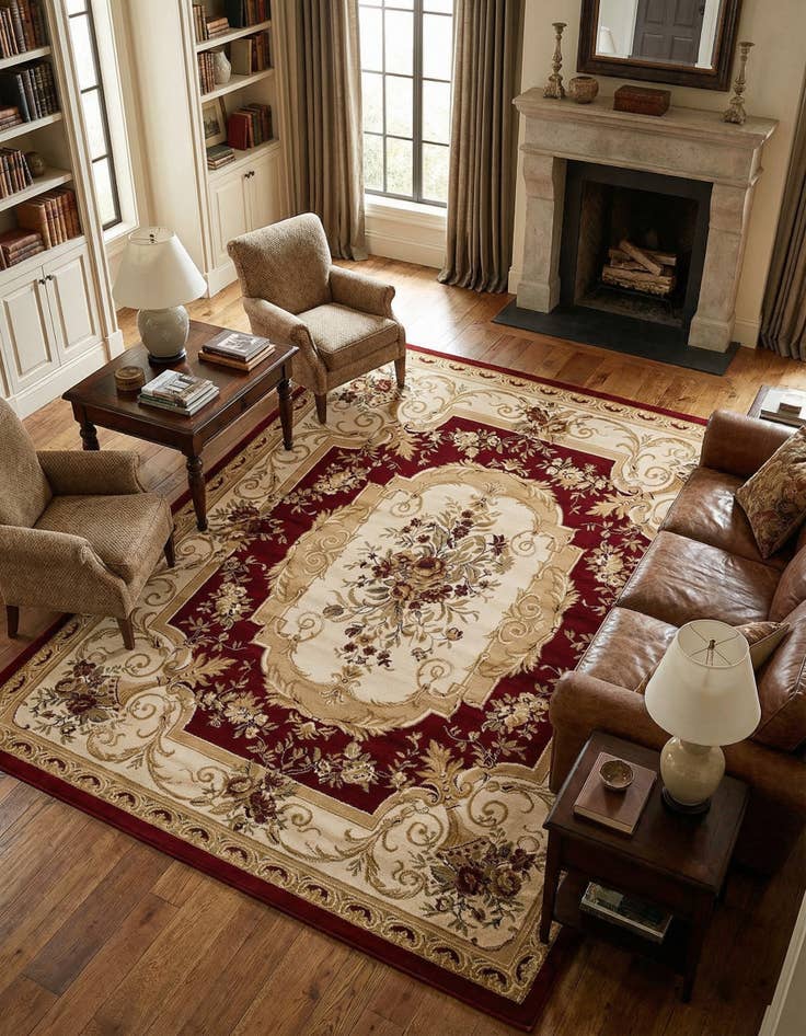 Detail image of 7' 10 x 10' Chateau Rug