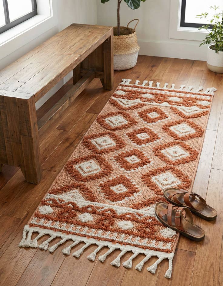 Detail image of 2' x 4' Boho Runner Rug