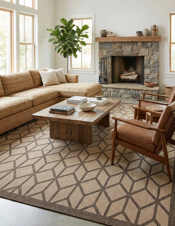 Detail image of 12' x 12' Dunes Square Rug