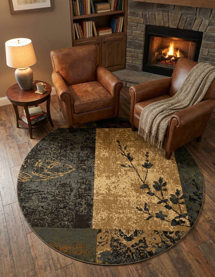 Detail image of 6' x 6' Cafe Round Rug