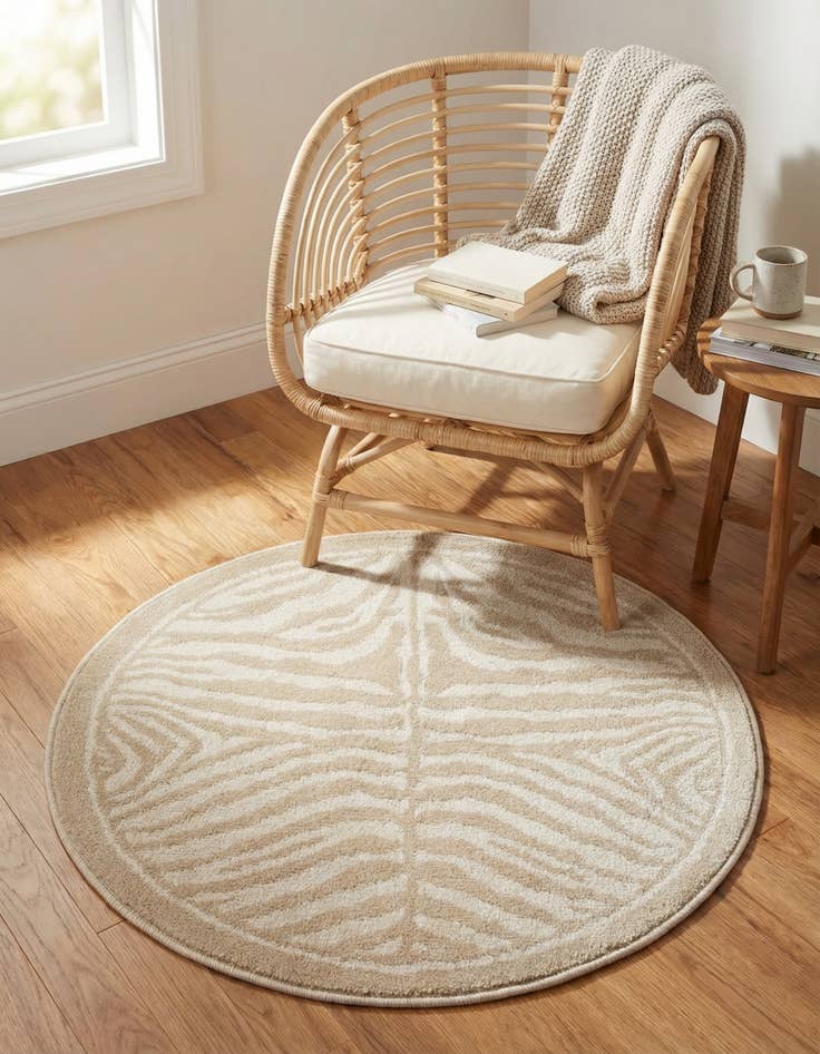Detail image of  3' x 3' Savannah Round Rug