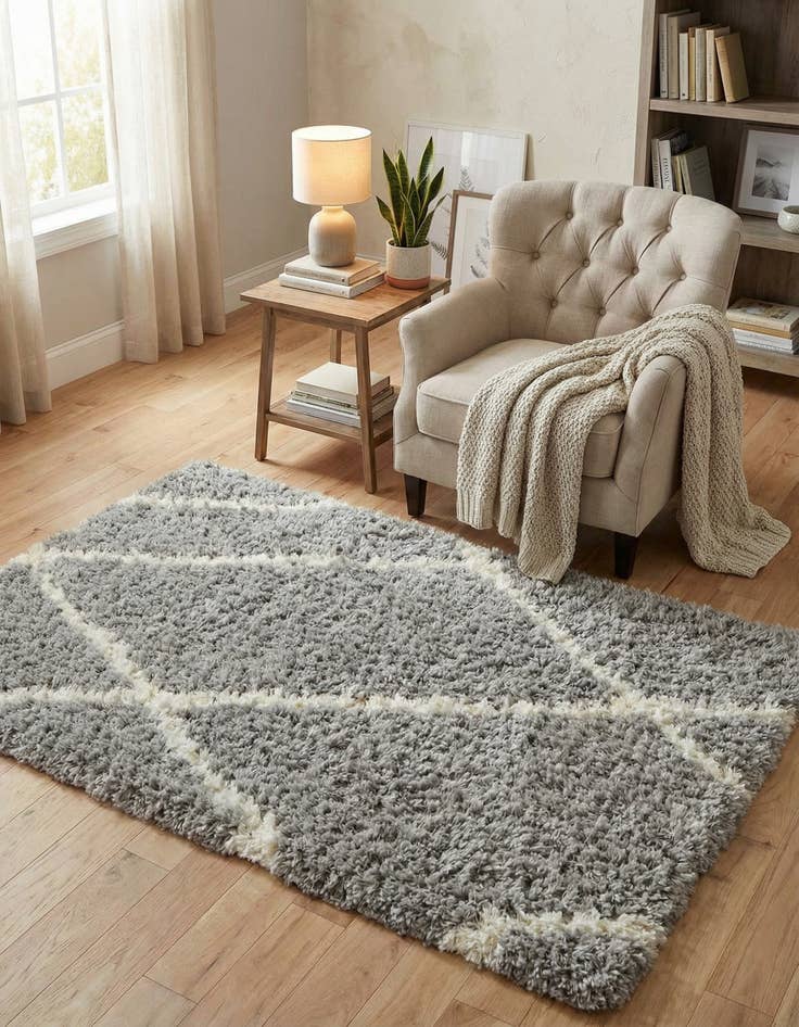 Detail image of 3' x 5' 3 Infinity Shag Rug