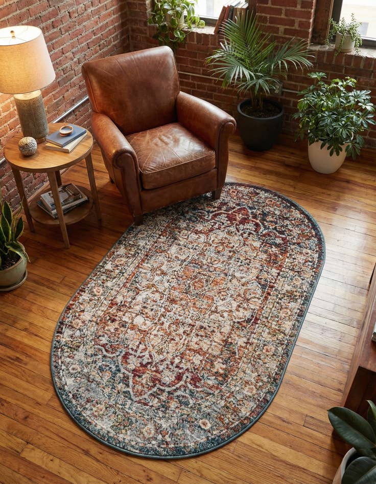 Detail image of  3' 3 x 5' 3 Isabella Oval Rug