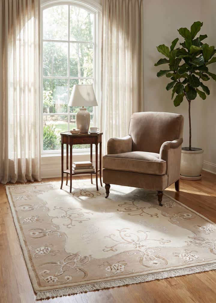 4' 1 x 6' 2 Hand Knotted Darya Rug