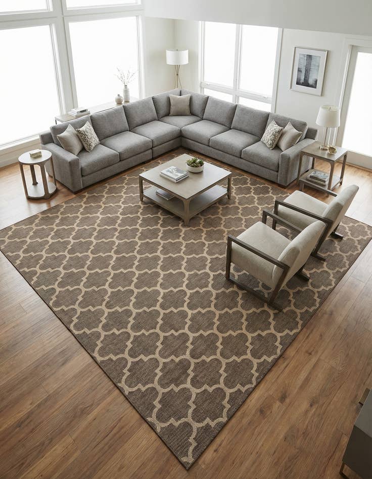 Detail image of 12' x 12' Dunes Square Rug