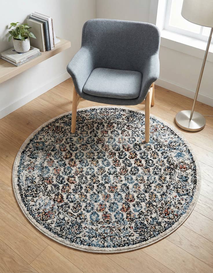 Detail image of 3' 3 x 3' 3 Aramis Round Rug