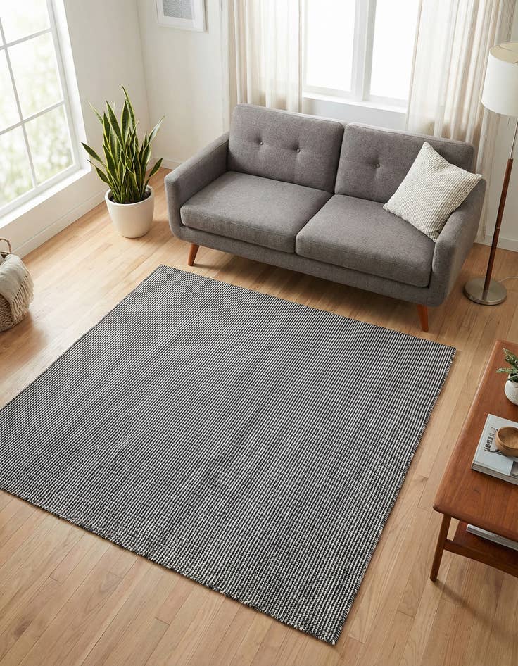 Detail image of  5' 1 x 5' 1  Washable Jill Zarin Palm Springs Indoor / Outdoor Square Rug