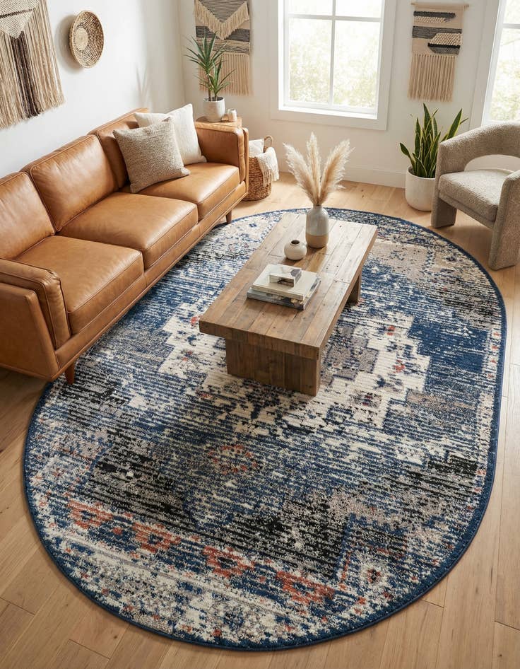 Detail image of 8' x 10' Tucson Oval Rug