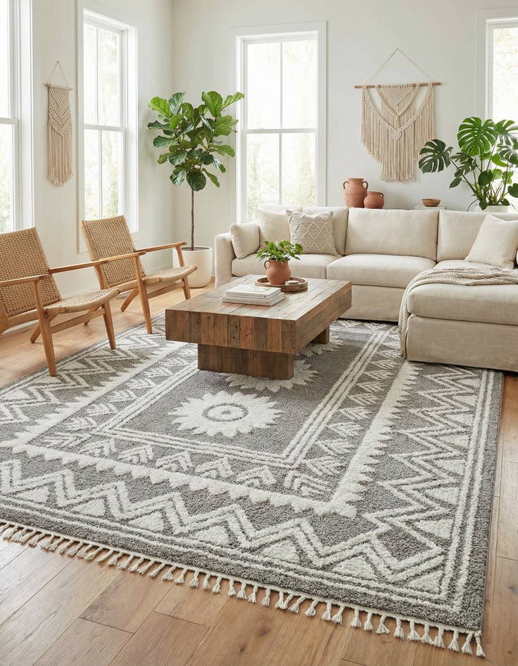 Detail image of 9' 6 x 14' 3 Boho Rug